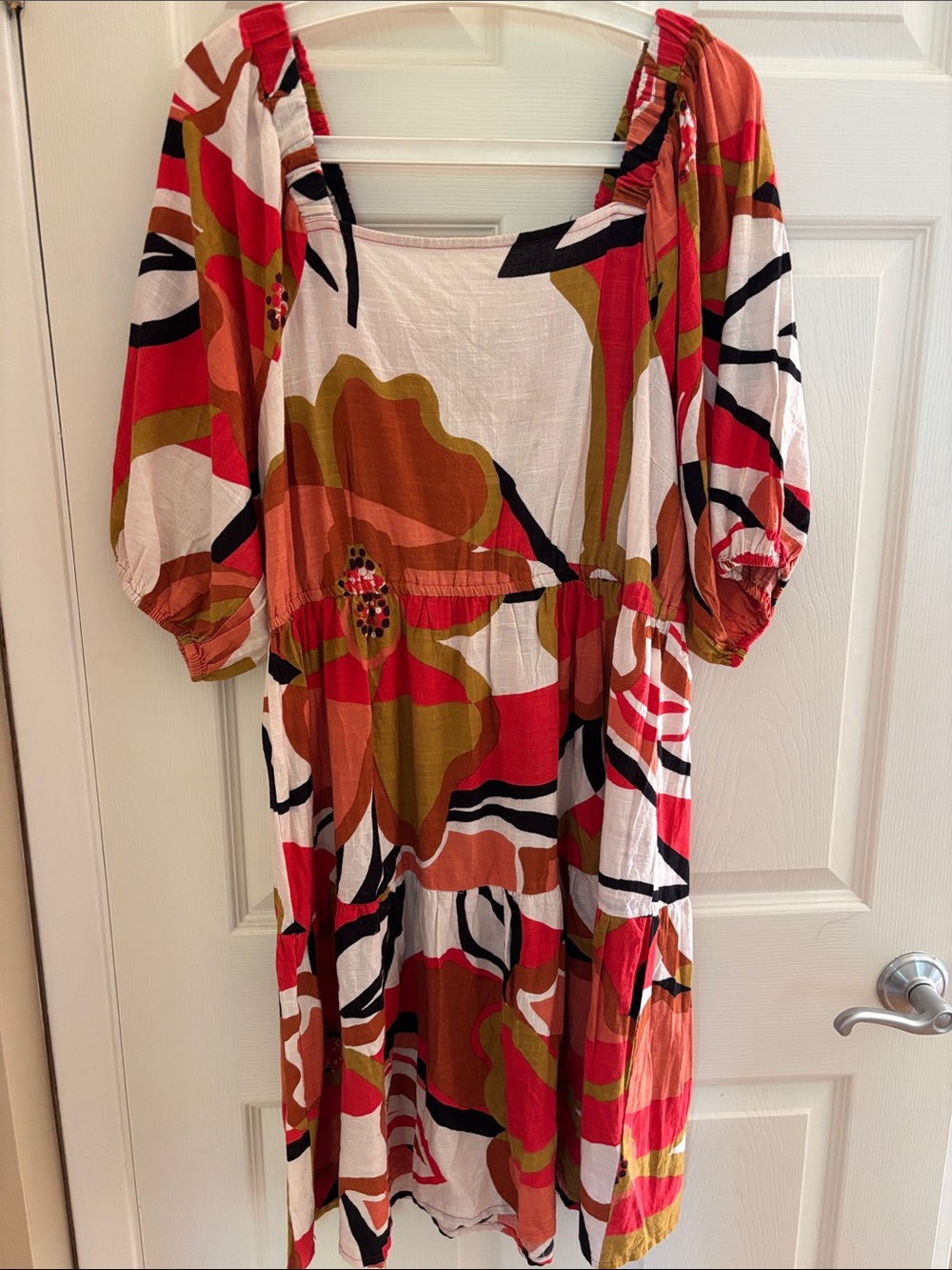 100% Cotton Floral Vacation Dress  | Resort Summer